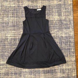 Altar’d state navy dress with lace